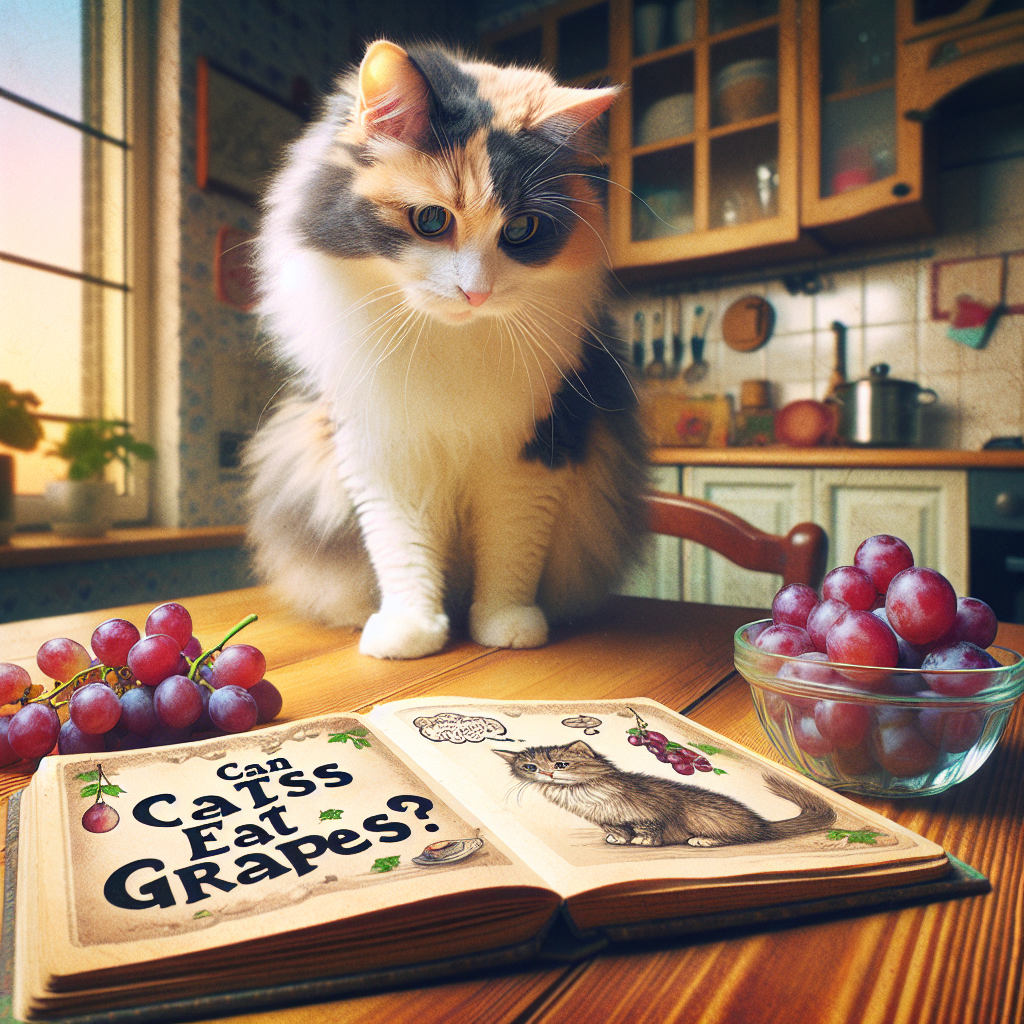 Can cats eat grapes​?