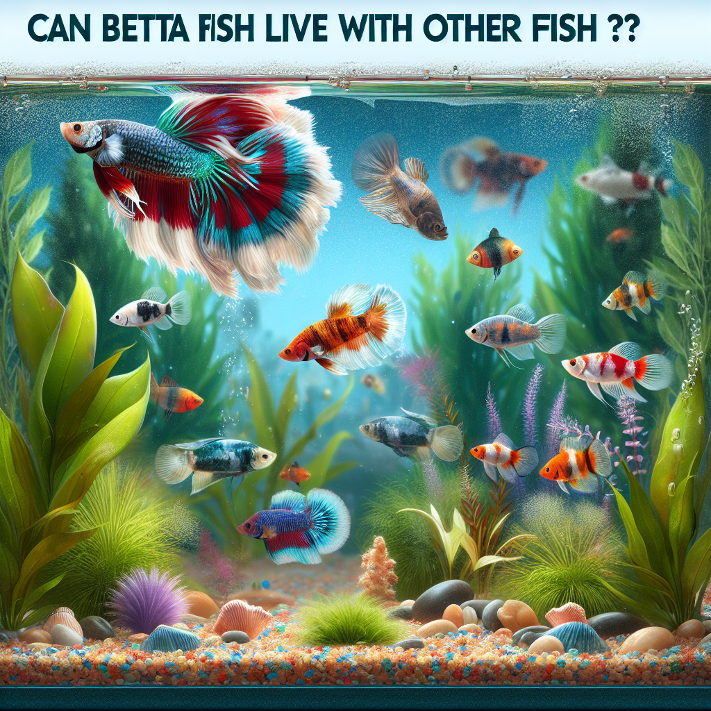 Can betta fish live with other fish​