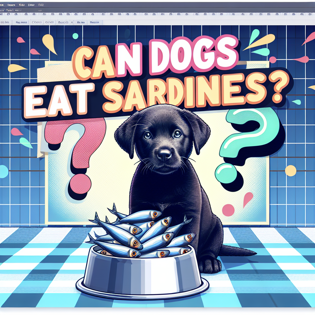 Can dogs eat sardines​?