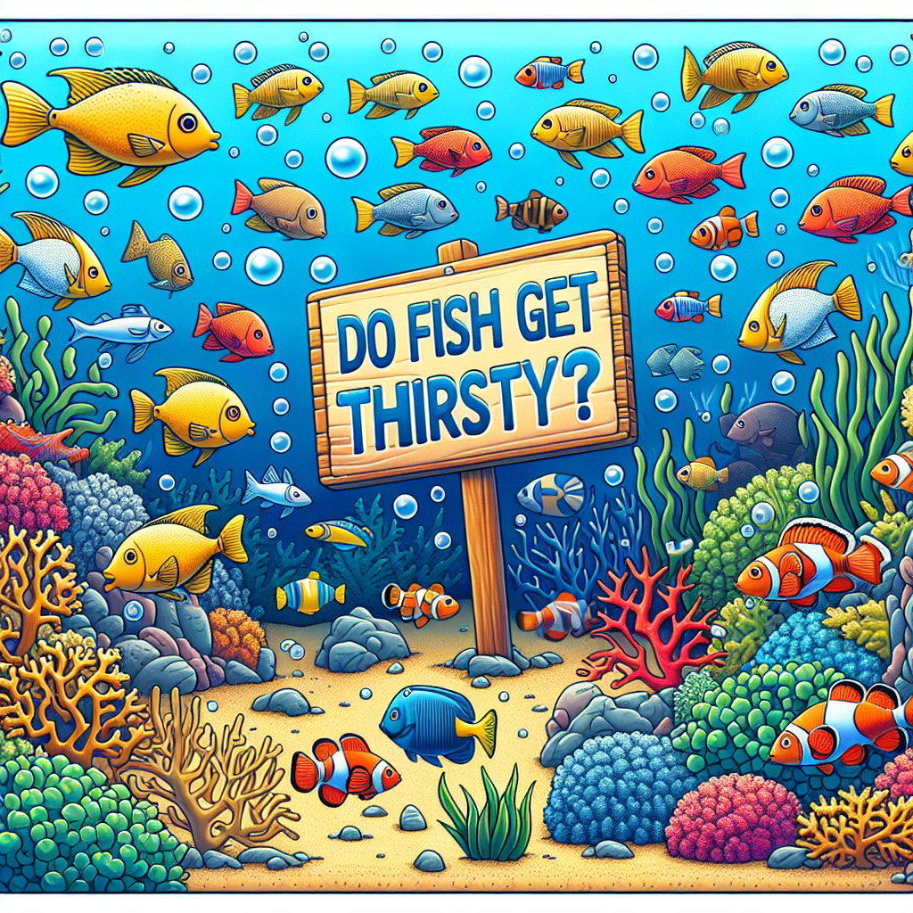 Do fish get thirsty​?