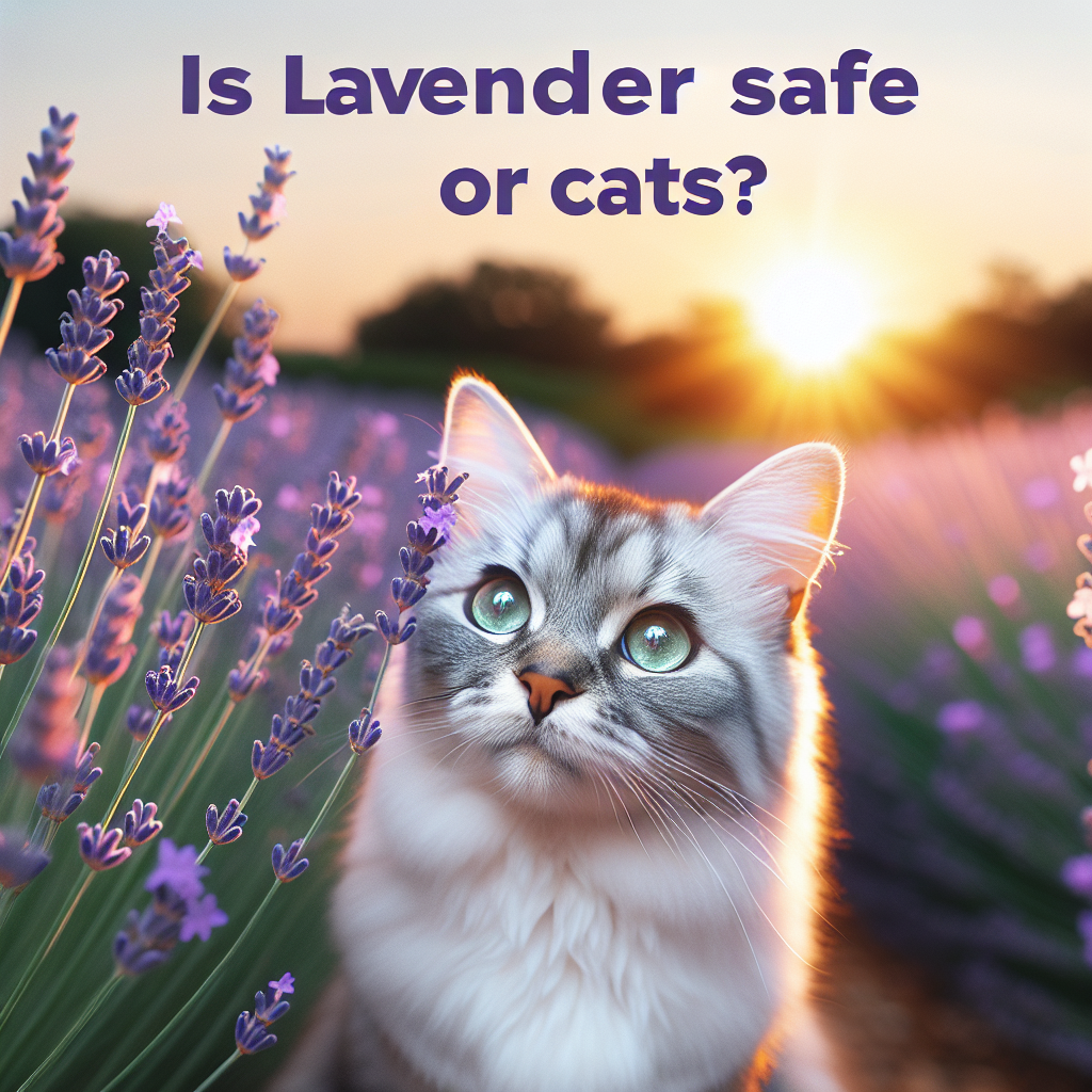 Is lavender safe for cats?​