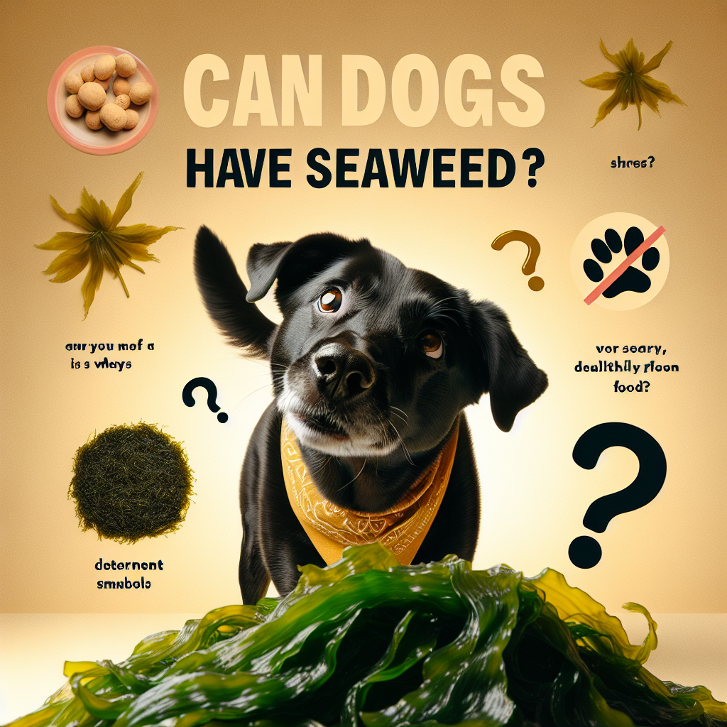 Can dogs have seaweed​?
