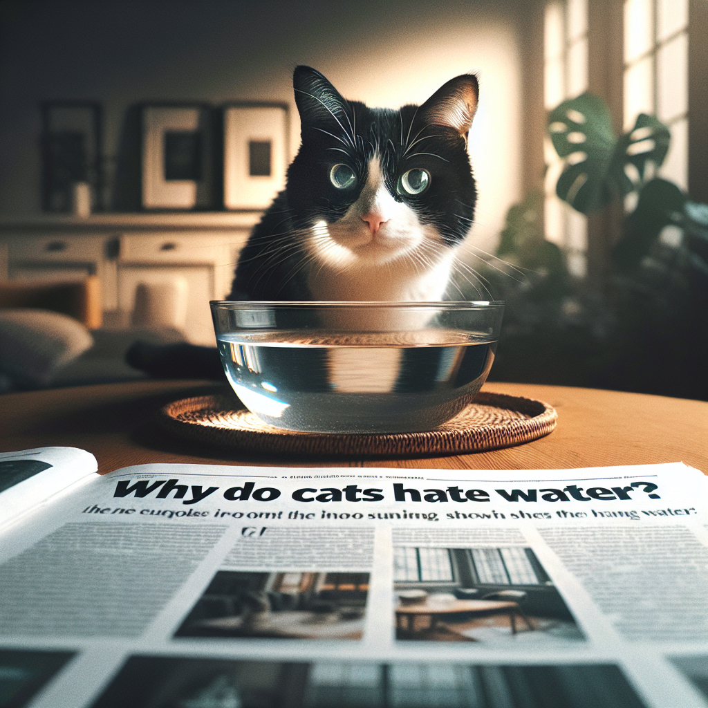 Why do cats hate water?​