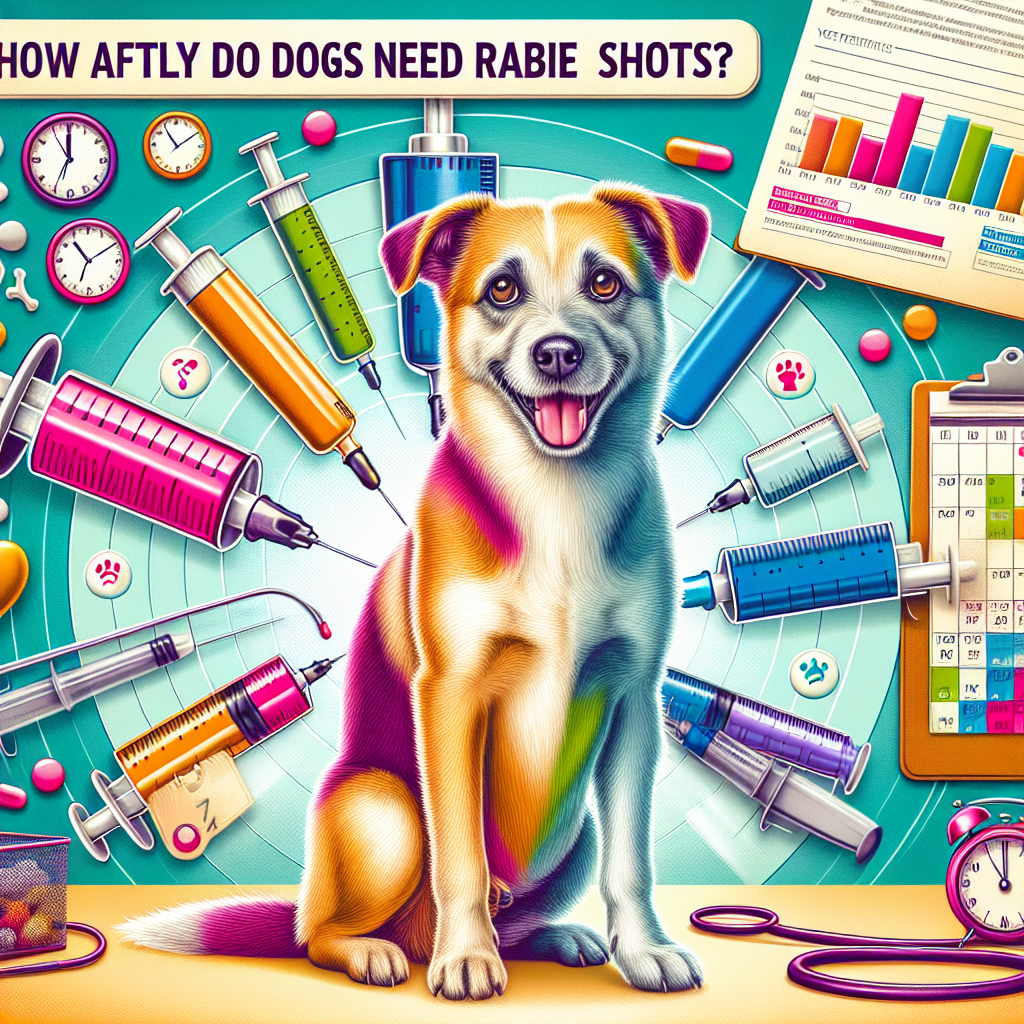 How often do dogs need rabies shots?​
